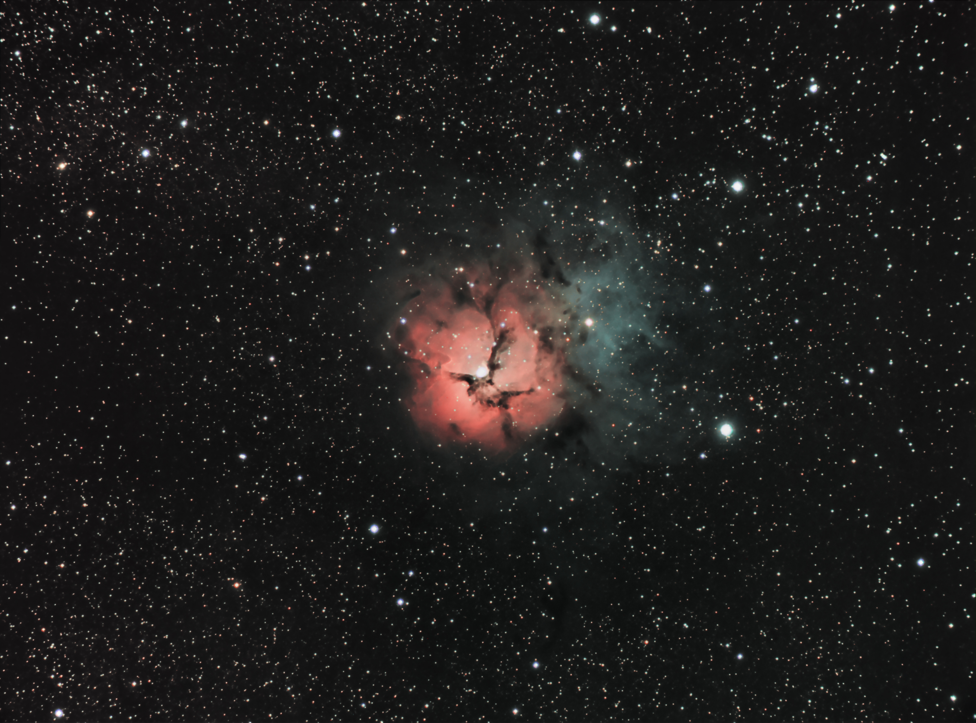 Trifid nebula M20