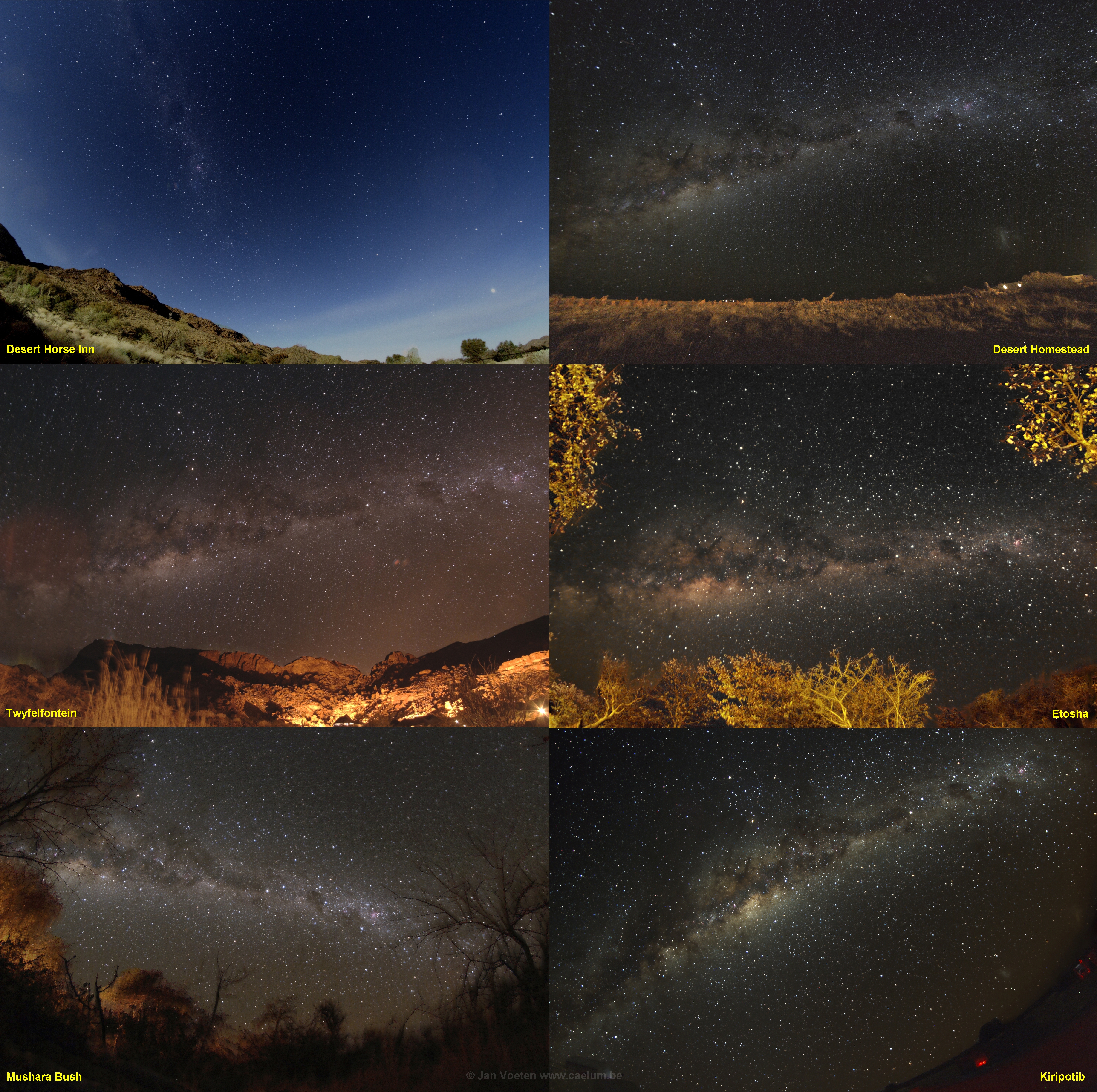 Milky Way Namibia